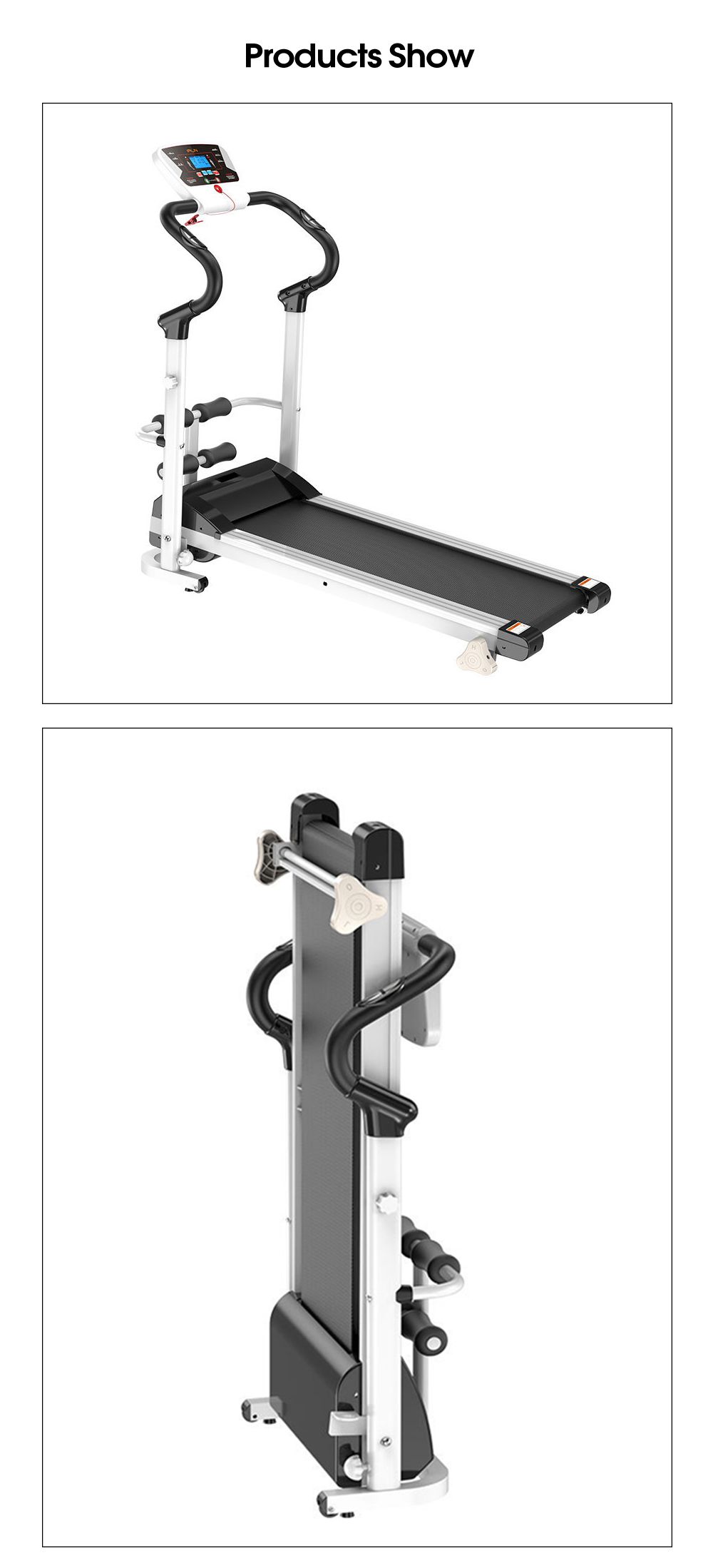 Attrezzatura da palestra fitness sport pieghevole tapis roulant elettrico casa fitness