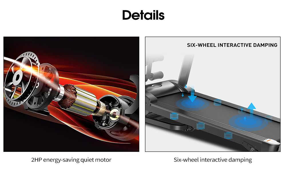 Trepis roulant portatile per esercizio pieghevole in esecuzione