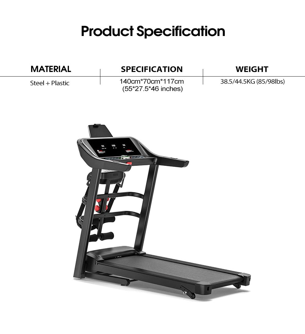 Attrezzature per palestra commerciale Fitness che corre in tapis roulant Macchine a basso costo in casa per casa
