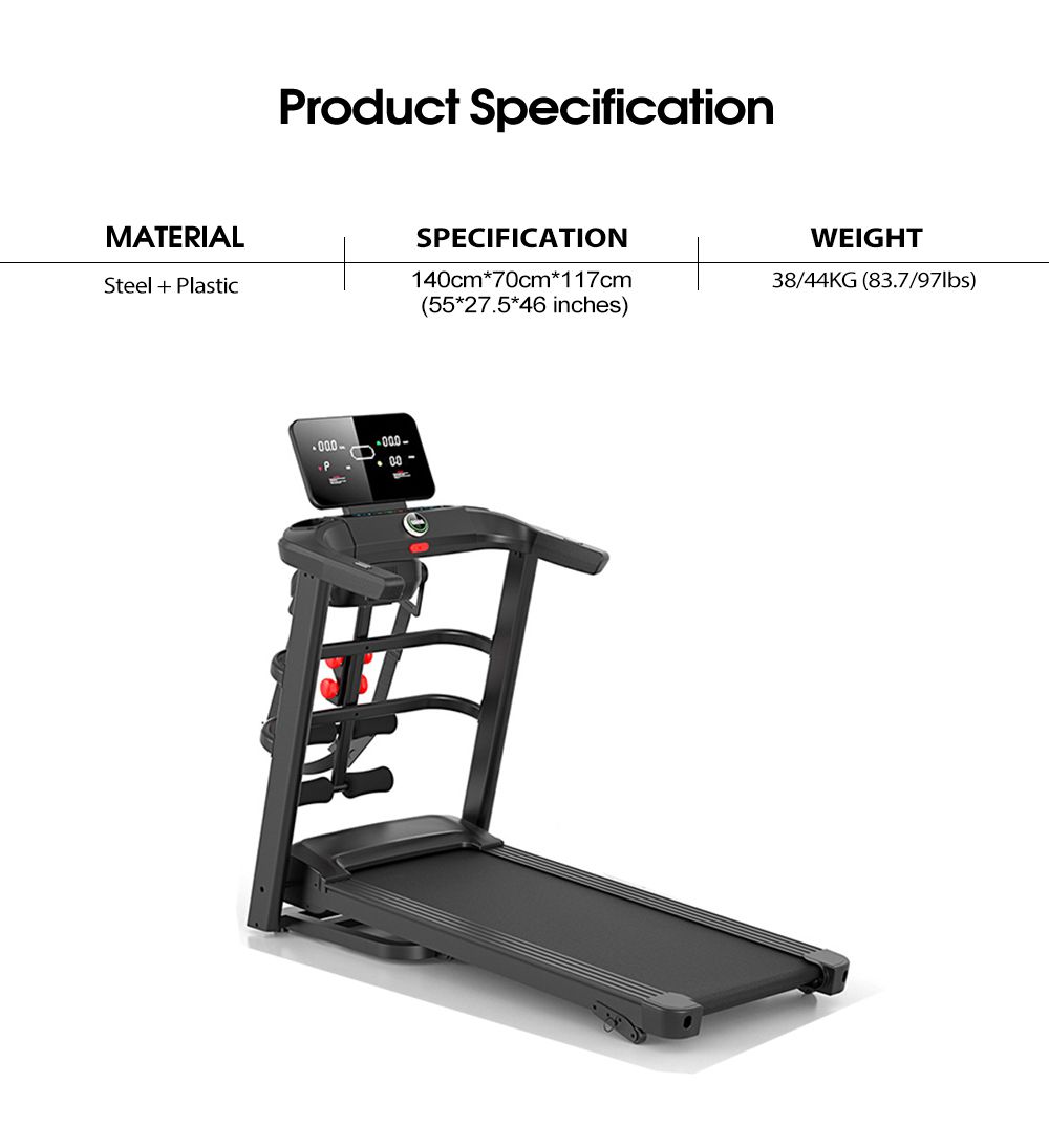 Tapis roulant semi-commerciale pieghevole