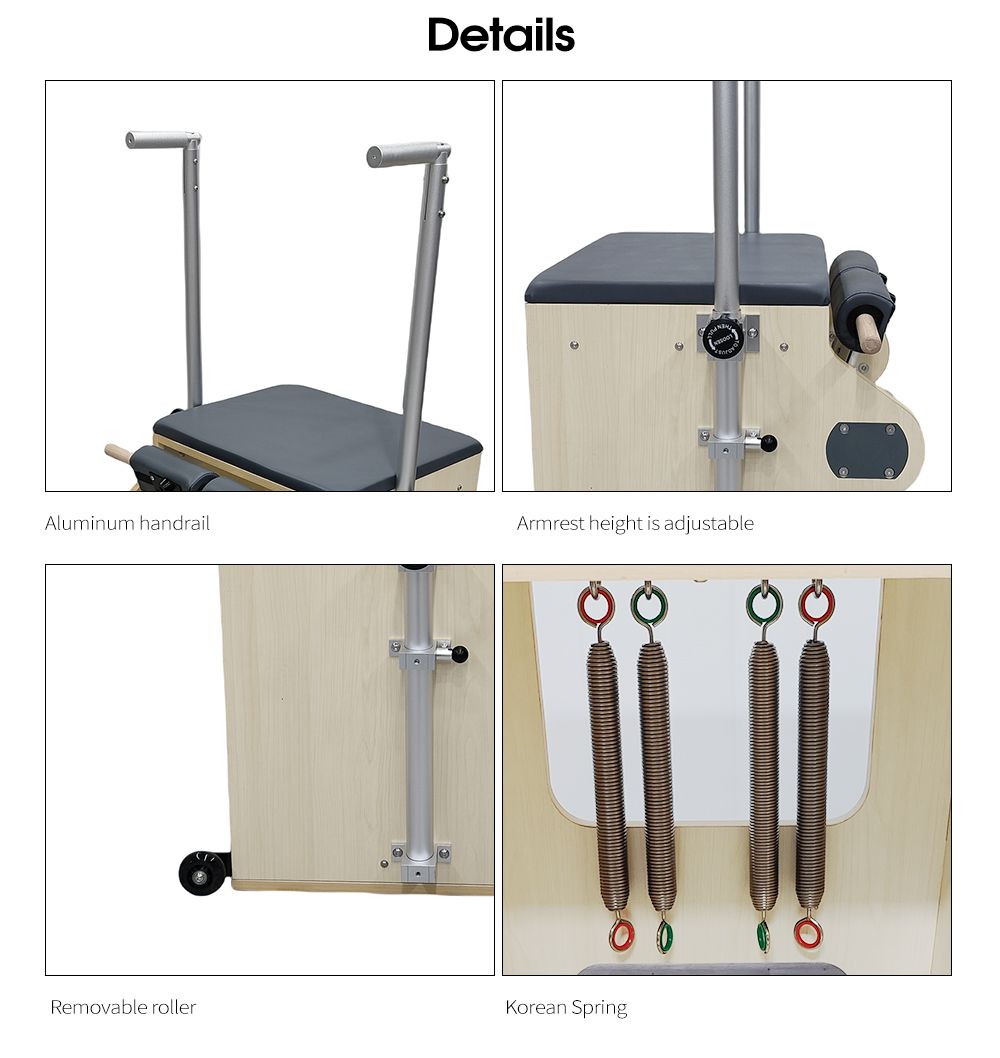 Macchina sedia da pilates in legno