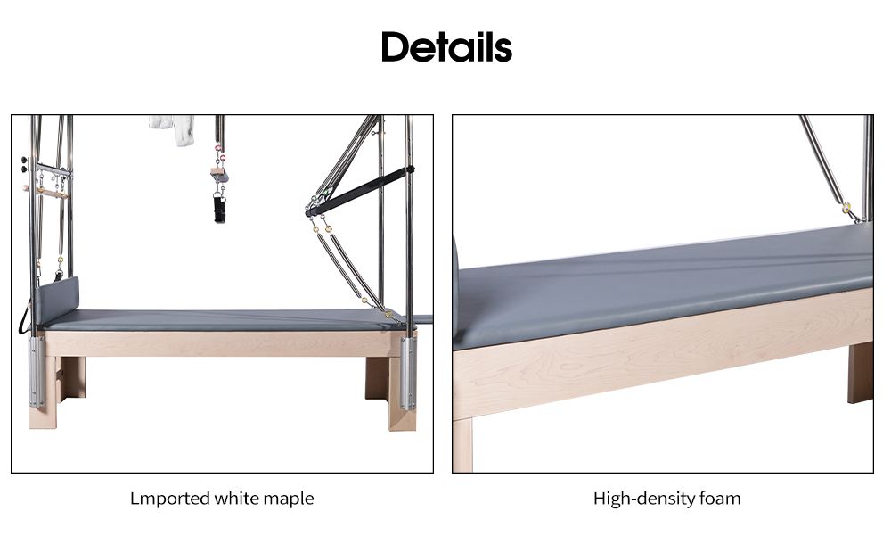 Nuovo design Maple Wood Cadillac Reformer Full Trapeze in vendita