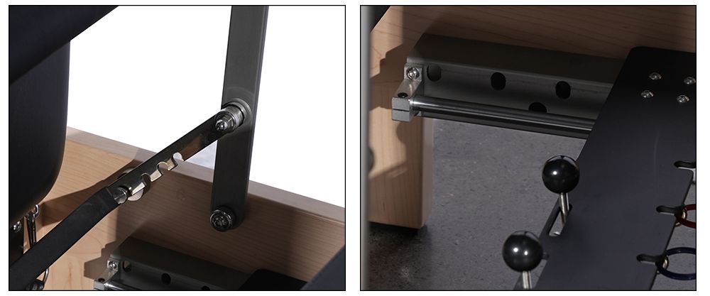 ALTERIORE ALL'ALCEMENTO CORE LETTO CORE ACCOLA IN PILATES MACCHINA REFORMER con poggiapiedi interni ALTERIORE ALL'ALCEMENTO CORE LETTO CORE ACCOLA IN PILATES MACCHINA REFORMER con poggiapiedi interni