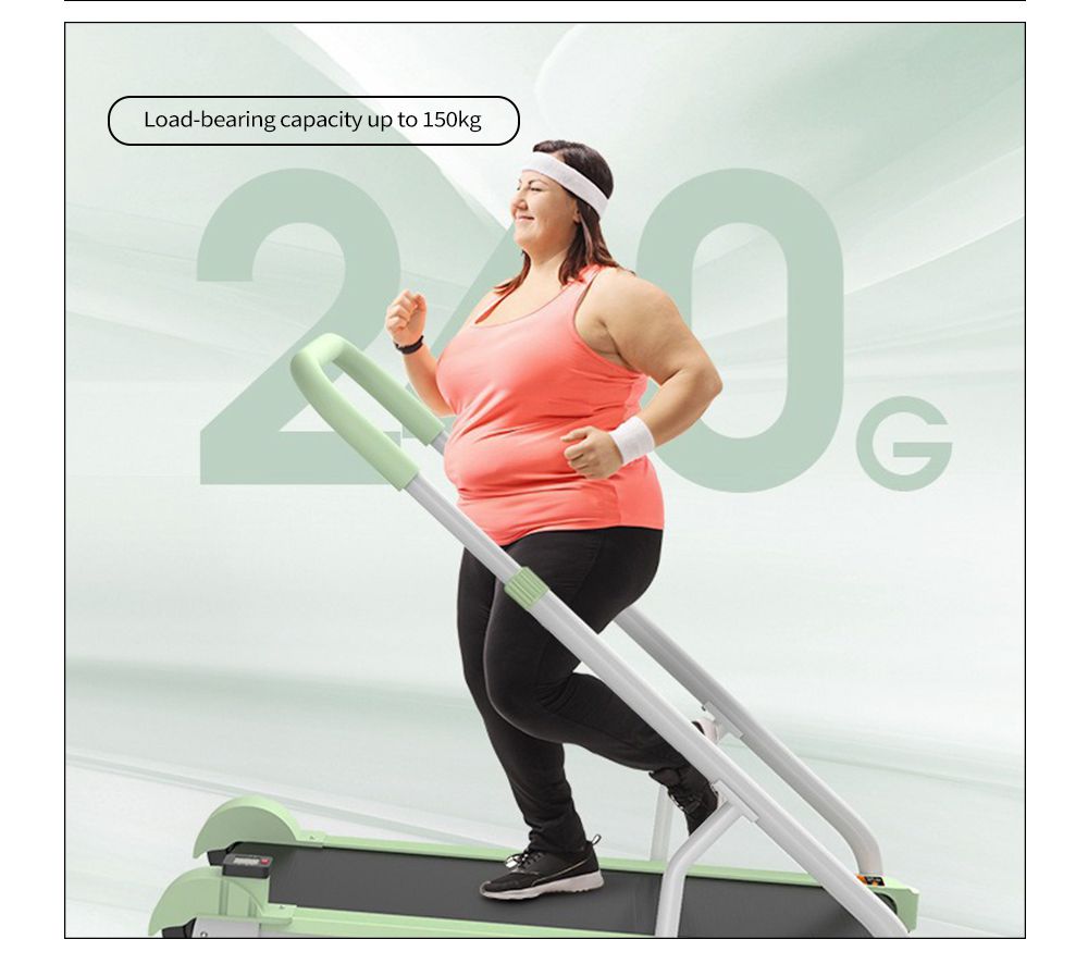 Tapis roulant di piega non potente.