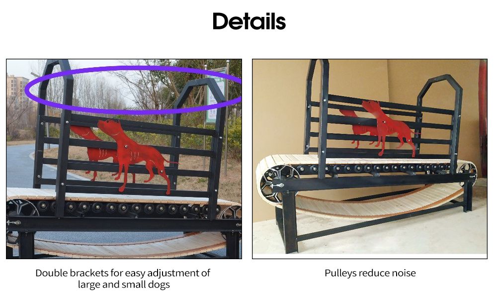 Macchina da corsa per cani non potente