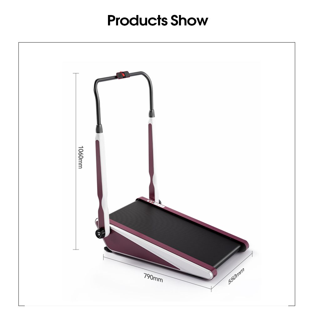 Mini pad a piedi con pendenza regolabile