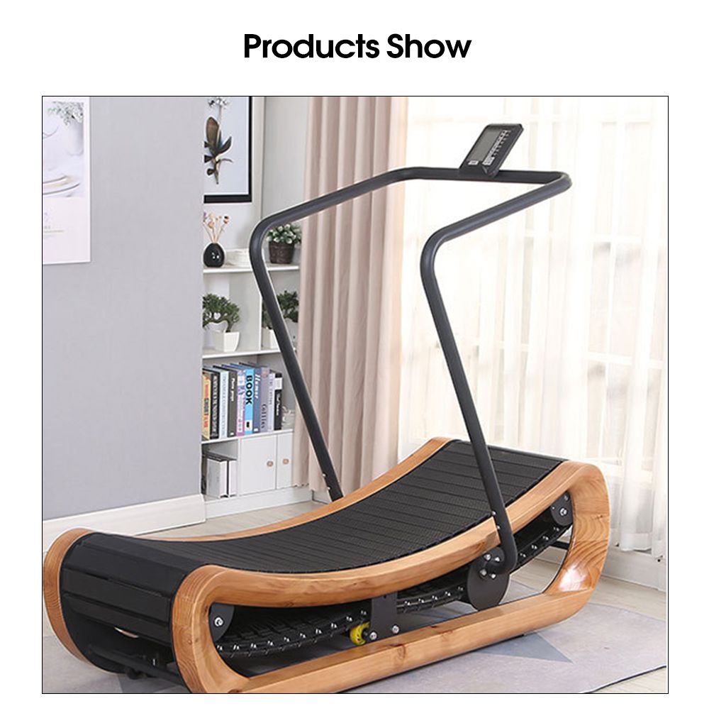 Tapis roulant meccanico in legno non elettrico in legno Tapis roulant meccanico in legno non elettrico in legno