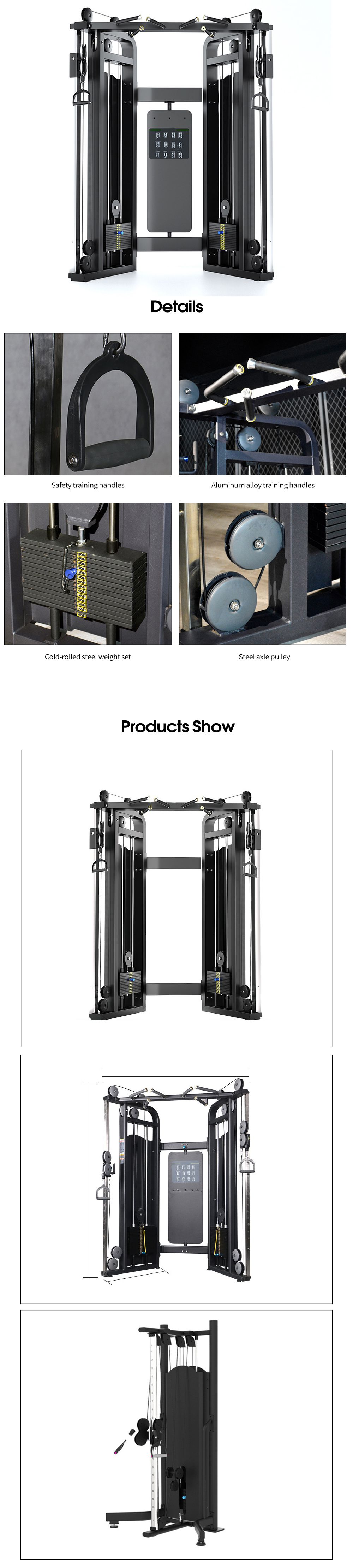 Attrezzatura per palestra commerciale Trainer funzionale