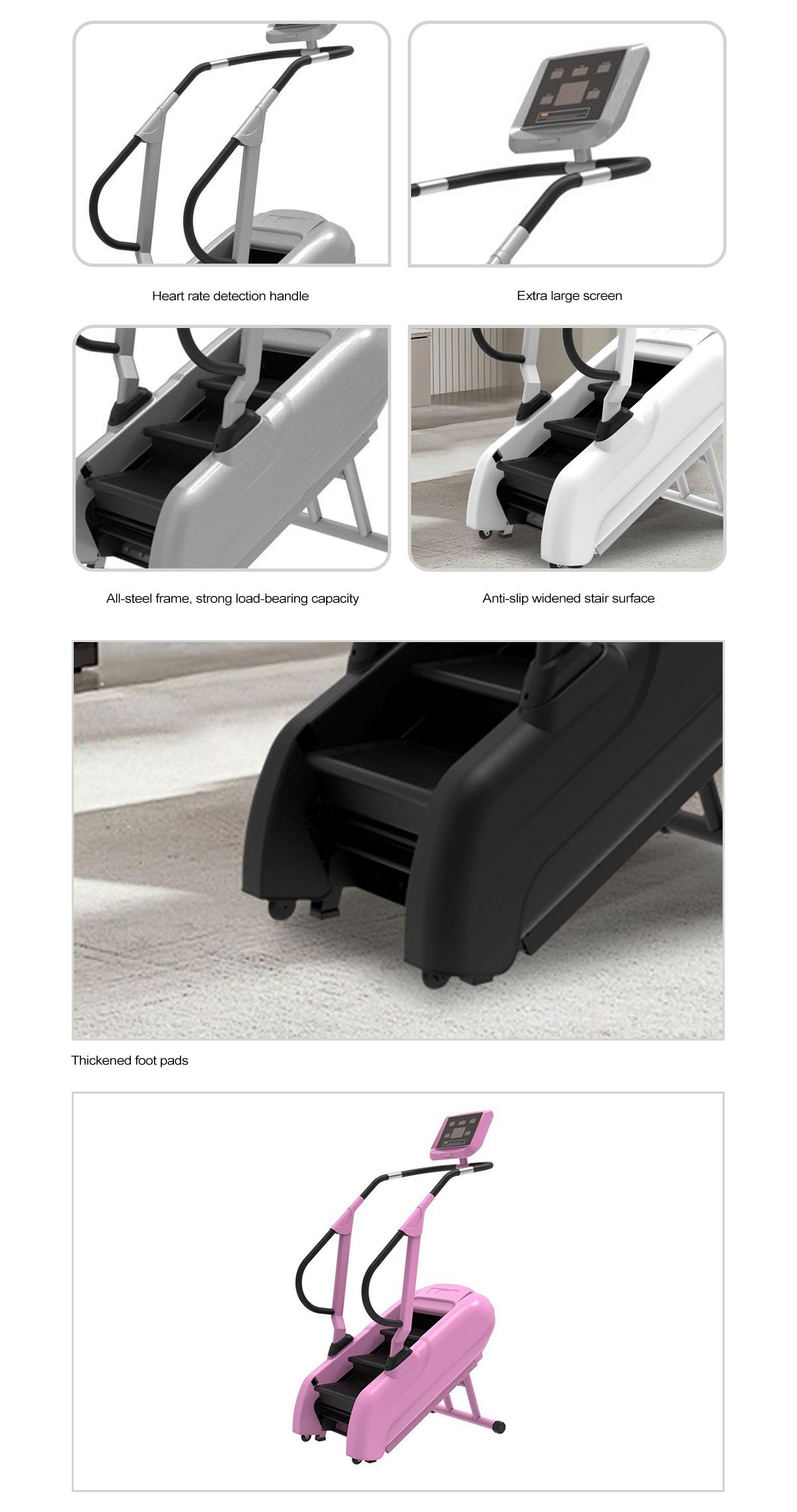 Attrezzatura per fitness commerciale Scalatore