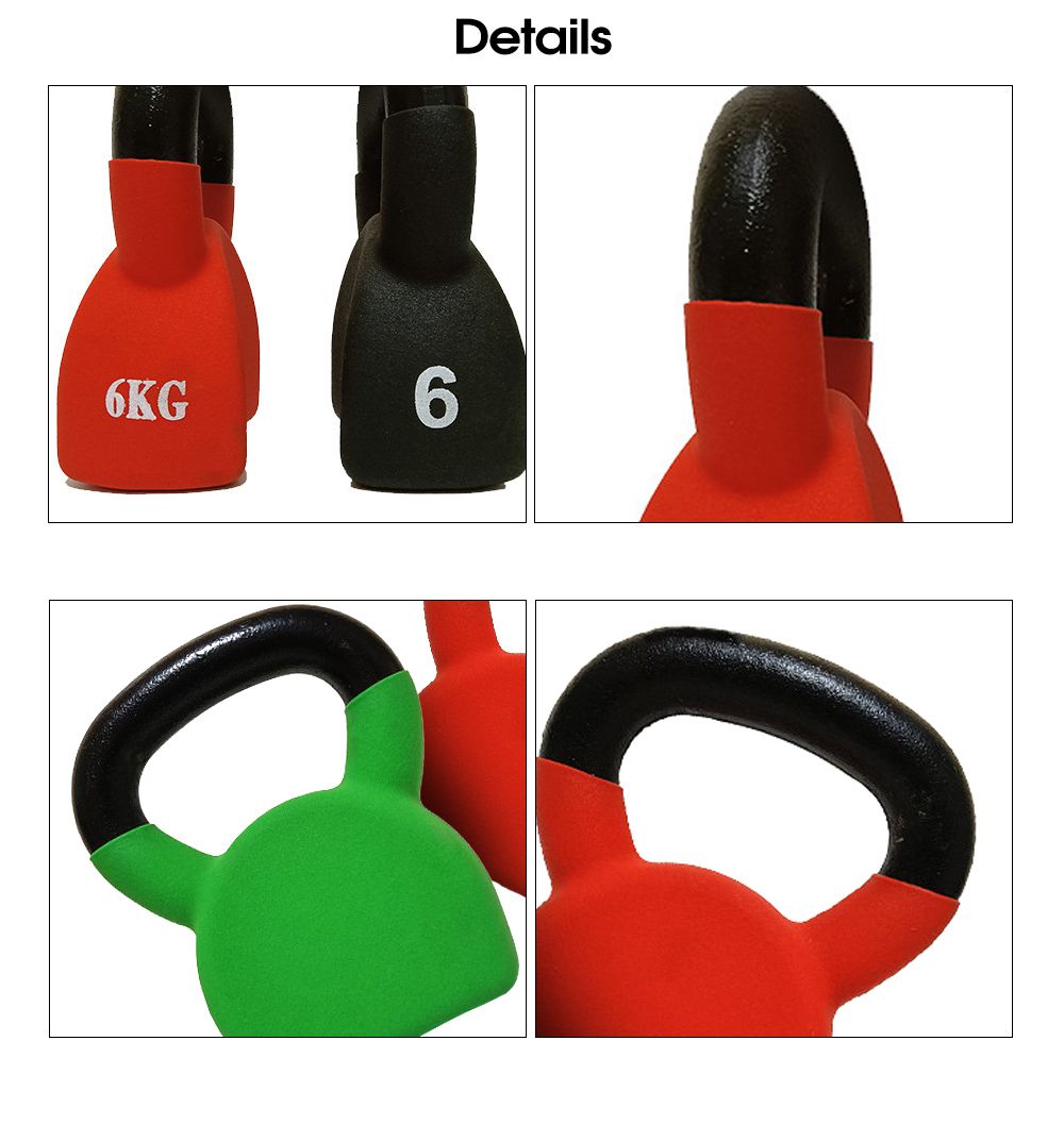 Kettlebell con rivestimento a singolo vinile contornato