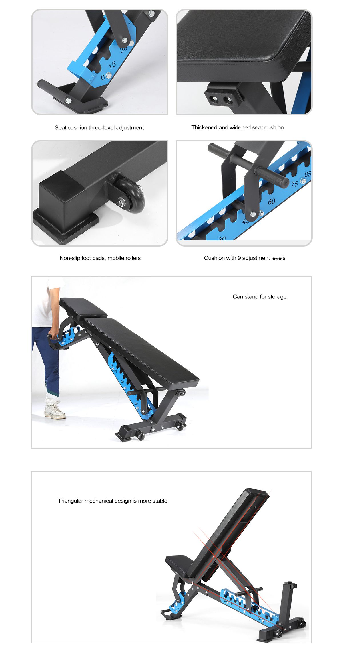 Panca da palestra portatile