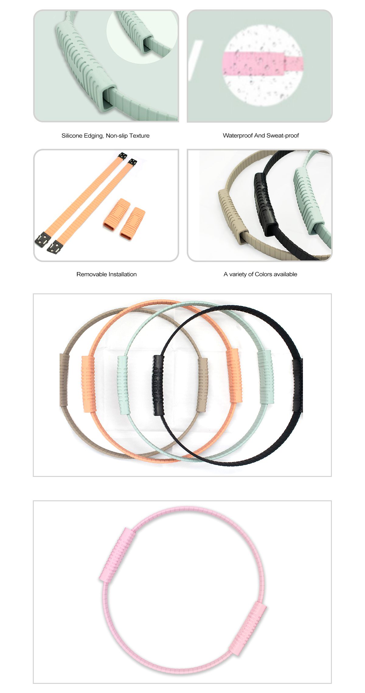 Circle Silicone Pilates Yoga Ring