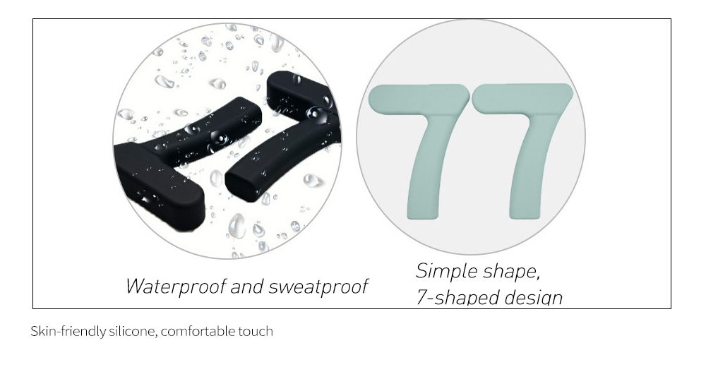Manubri in silicone in acciaio inossidabile