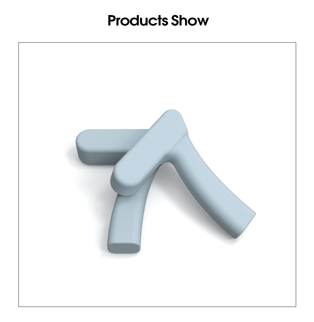 Manubri in silicone in acciaio inossidabile