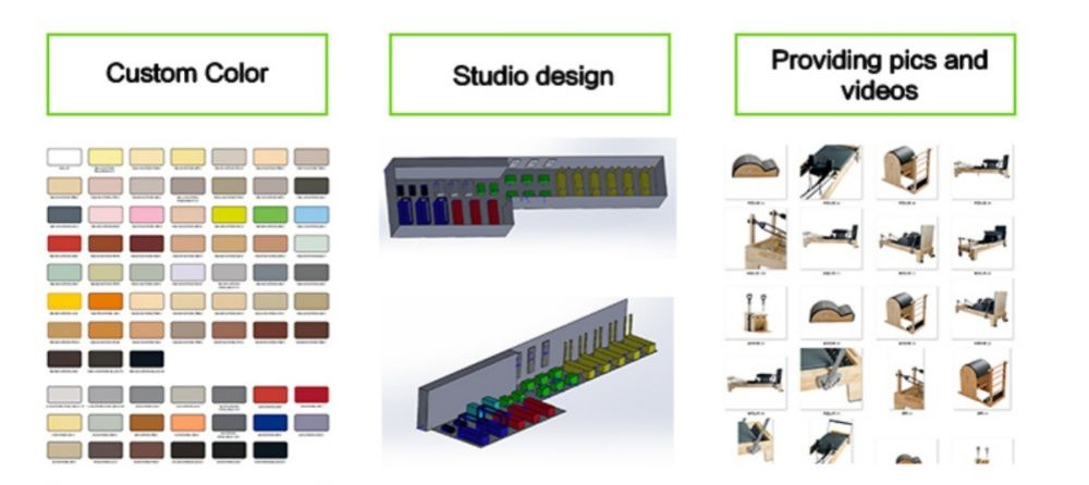 Macchina riformatore multifunzionale grande pilates Macchina riformatore multifunzionale grande pilates