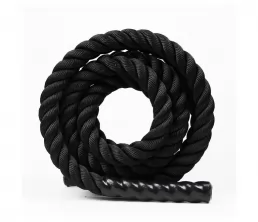 Allenamento in palestra Black Fitness Battle Ropes
