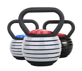 Ghisa kettlebell regolabile e lattice