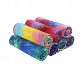Asciugamano yoga tie-dye