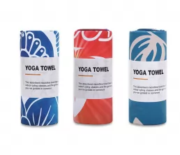 Asciugamano da yoga stampato