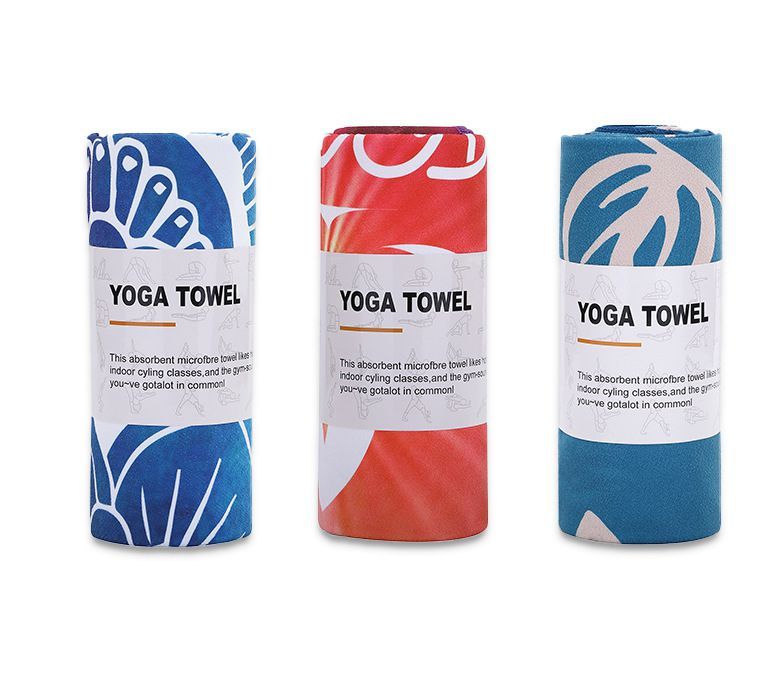 Asciugamano da yoga stampato