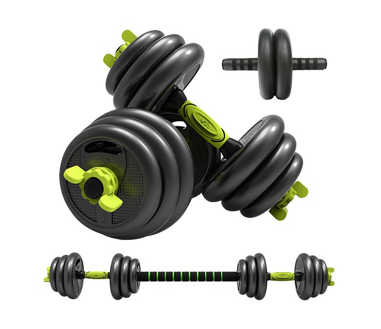 Dumbbell rivestito in gomma multifunzione all'ingrosso