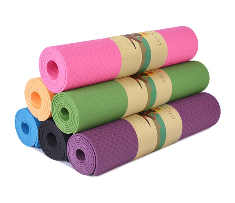 Tappetino yoga a colore singolo
