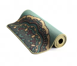 Juta non slip+tappetino eco yoga in gomma naturale