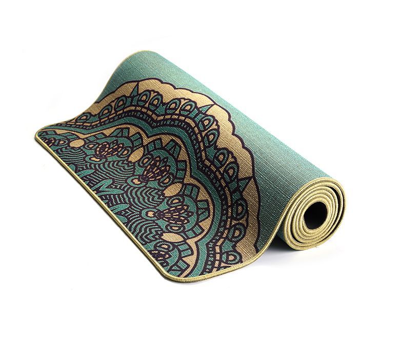 Juta non slip+tappetino eco yoga in gomma naturale