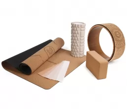 Kit di avviamento di yoga di sughero