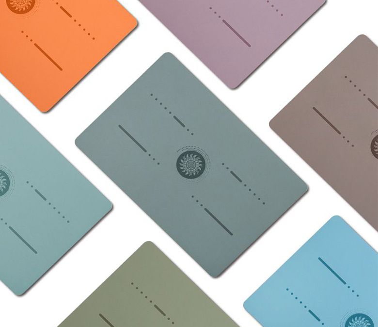 PU Portable Yoga Mat Small Yoga tappetino