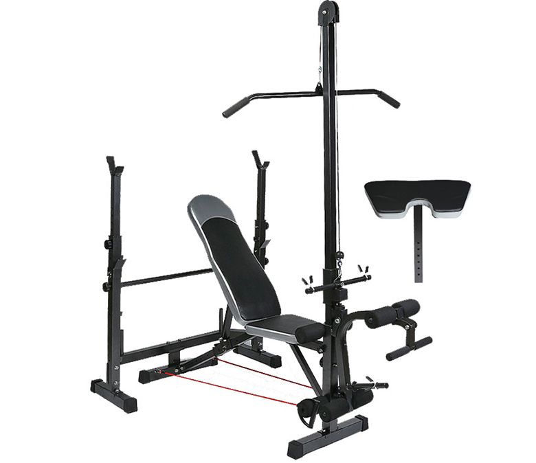 Bancell bar press rack siet panca