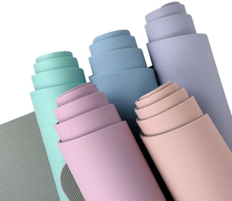 Macaron Color Wholesale TPE non slip yoga tappetino