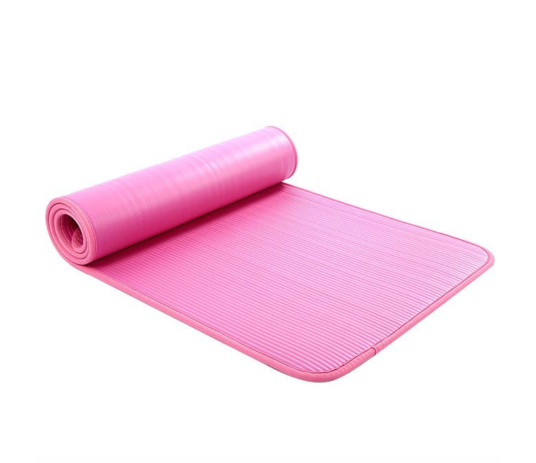 Tappetino da yoga nbr avvolto