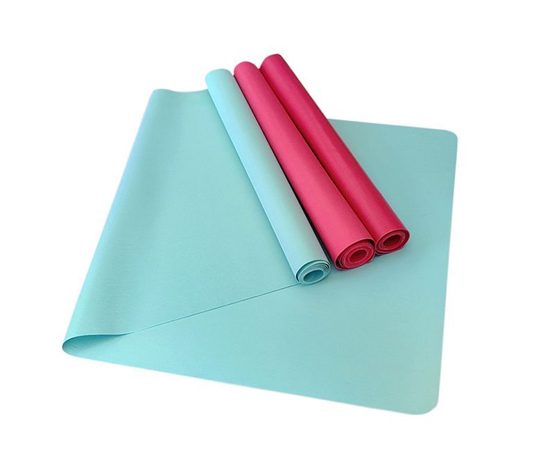 Tappetino yoga in gomma pieghevole ultra sottile 1mm