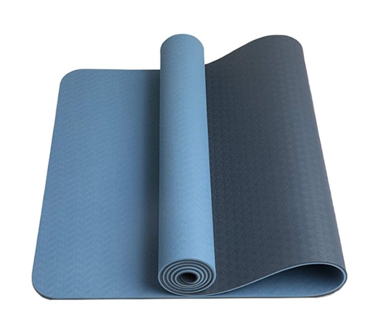 Tappetino yoga tpe a doppio strato 6mm