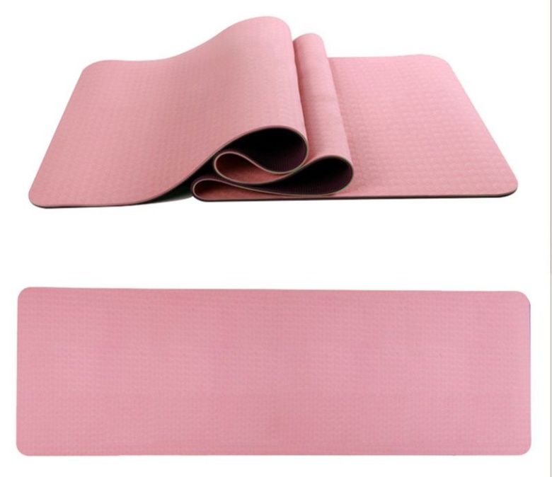 Tappetino yoga tpe a doppio strato 6mm