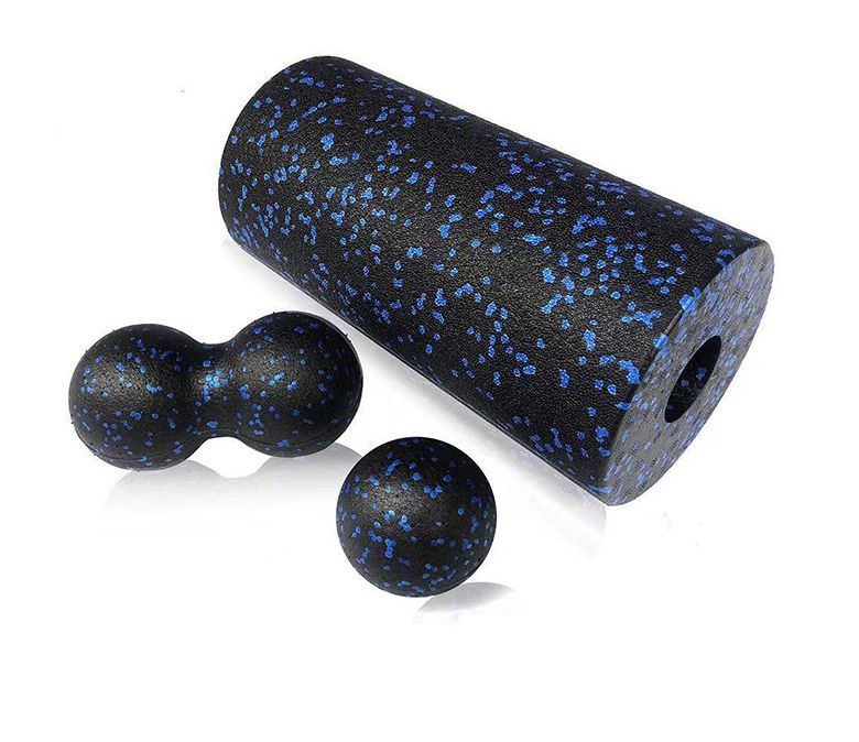 Set di sfera di massaggio a rulli da yoga