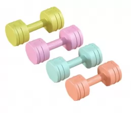 Set di manubri in PVC Eco Friendly