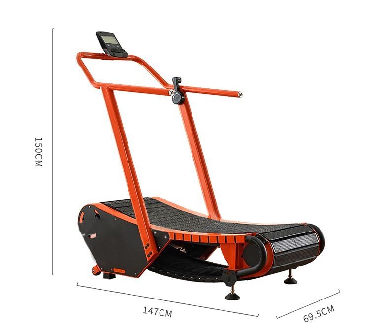 Tapis roulant curvo non potente