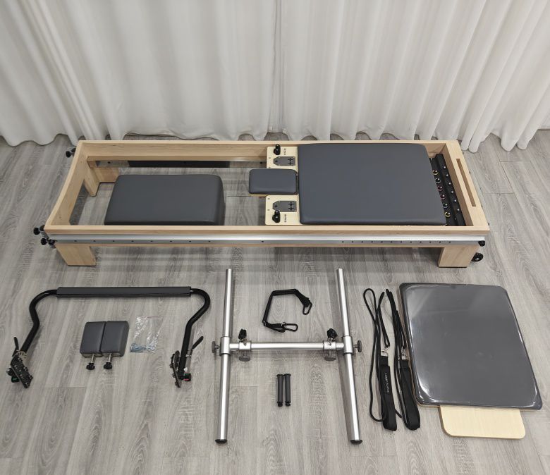 Pista full pista legno pilates riformatore letto
