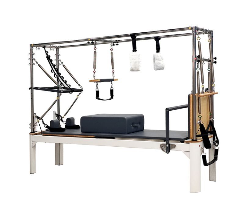 Alluminio Pilates Reformer Cadillac Pilates Letto centrale con torre completa