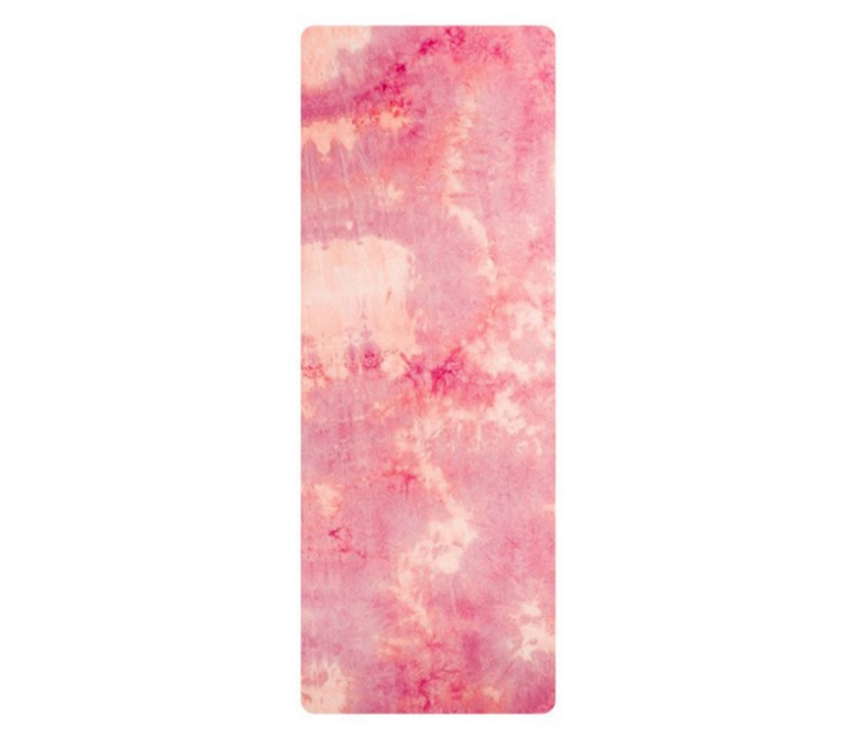 Tappetino da yoga stampato in pelle scamosciata in pelle scamosciata di alta qualità