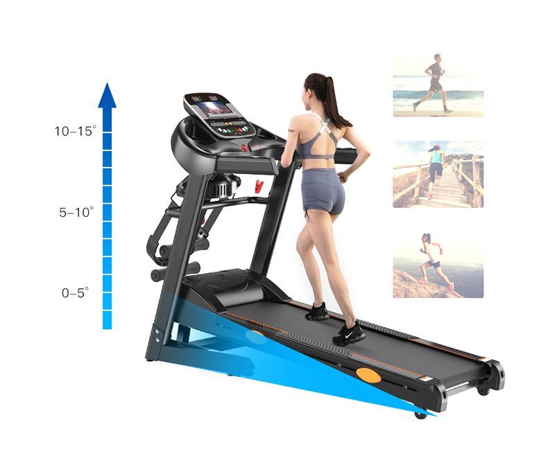 Palestra per palestra da corsa per palestra multifunzione tapis roulant elettrica pieghevole