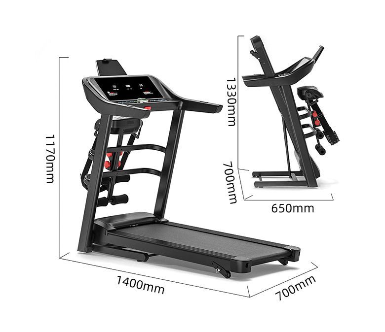 Attrezzature per palestra commerciale Fitness che corre in tapis roulant macchine pieghevoli a casa da passeggio a piedi