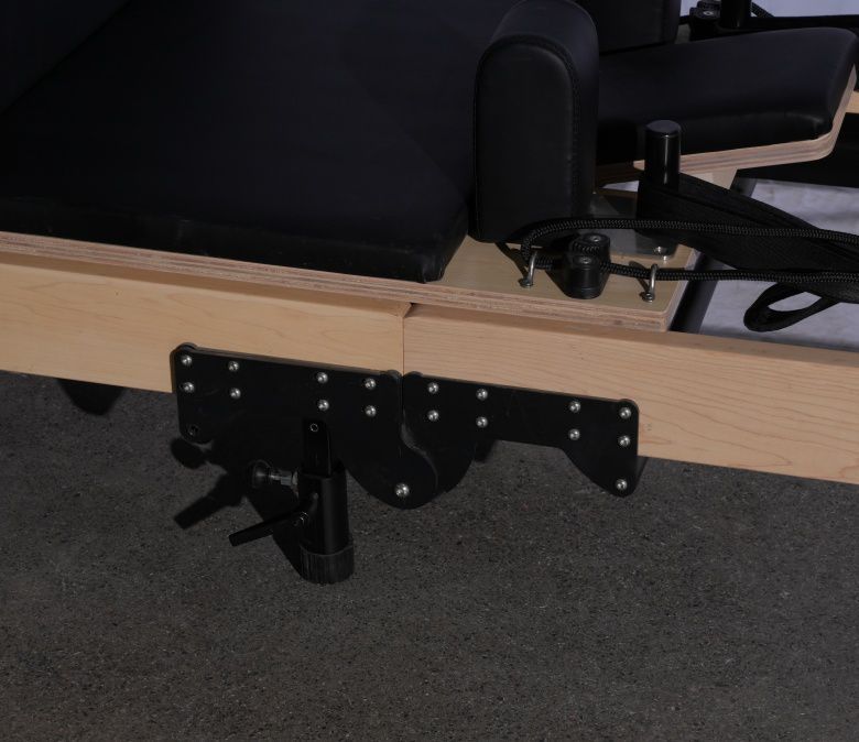 Mapero pieghevole Pilates Riformatore (altezza della gamba regolabile)