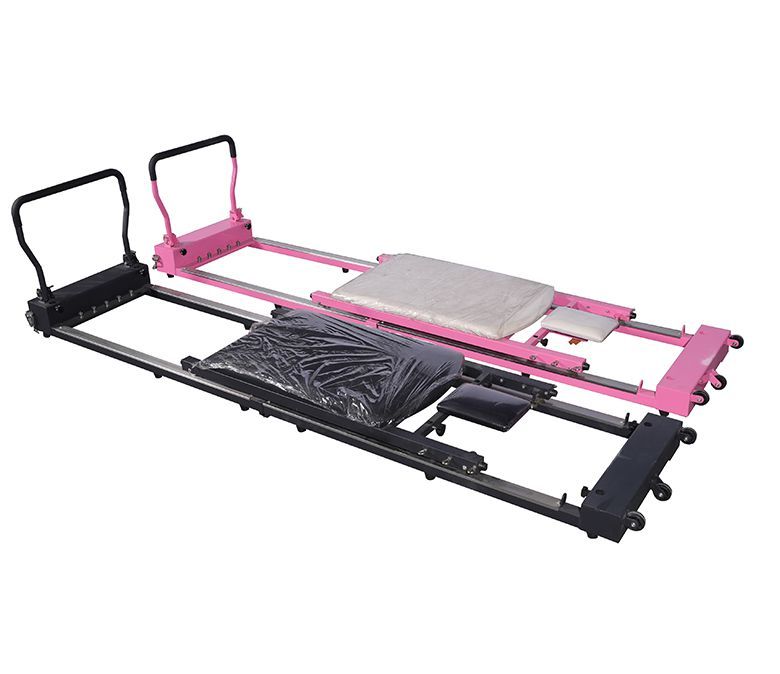 Nuovo riformatore di pilates in acciaio pieghevole di alta qualità