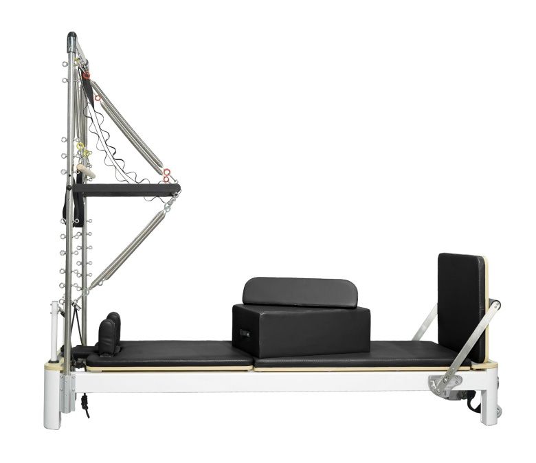 Riformatore Pilates semi elevato in lega di alluminio