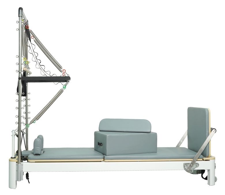 Riformatore Pilates semi elevato in lega di alluminio