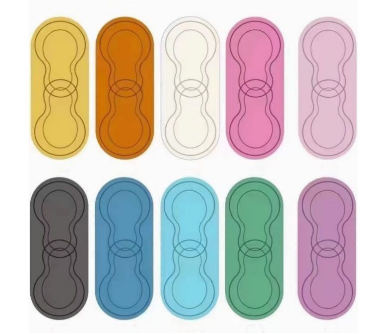 Tappetino da yoga in gomma ovale personalizzabile