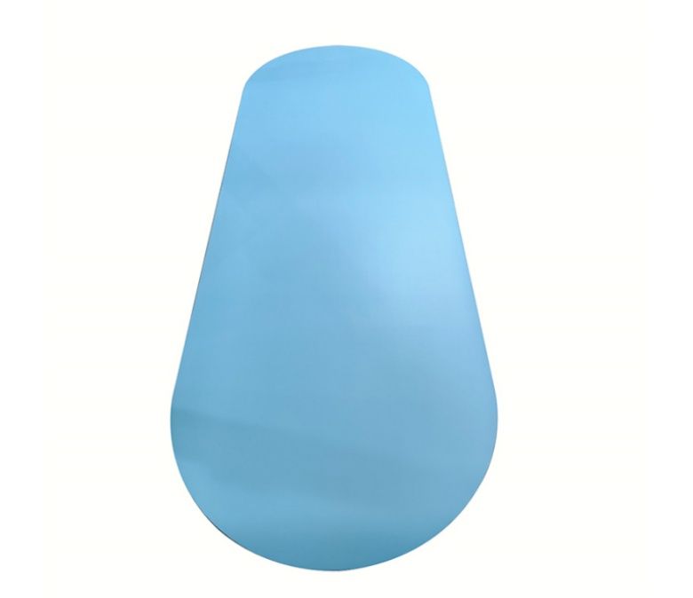 Tappetino da yoga in gomma ovale personalizzabile